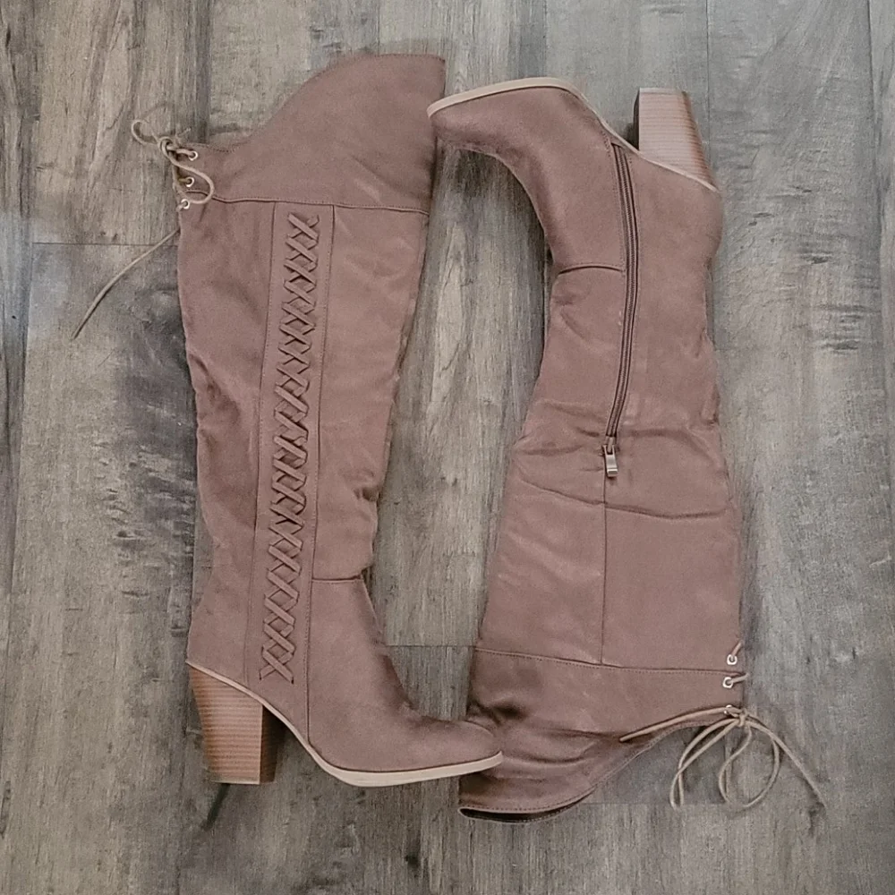 Brinley Co. Over the knee boots NIB